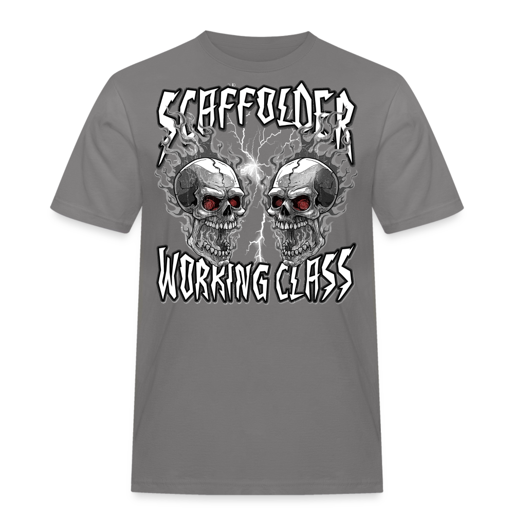 Scaffolder -  Workwear T-Shirt - Grau