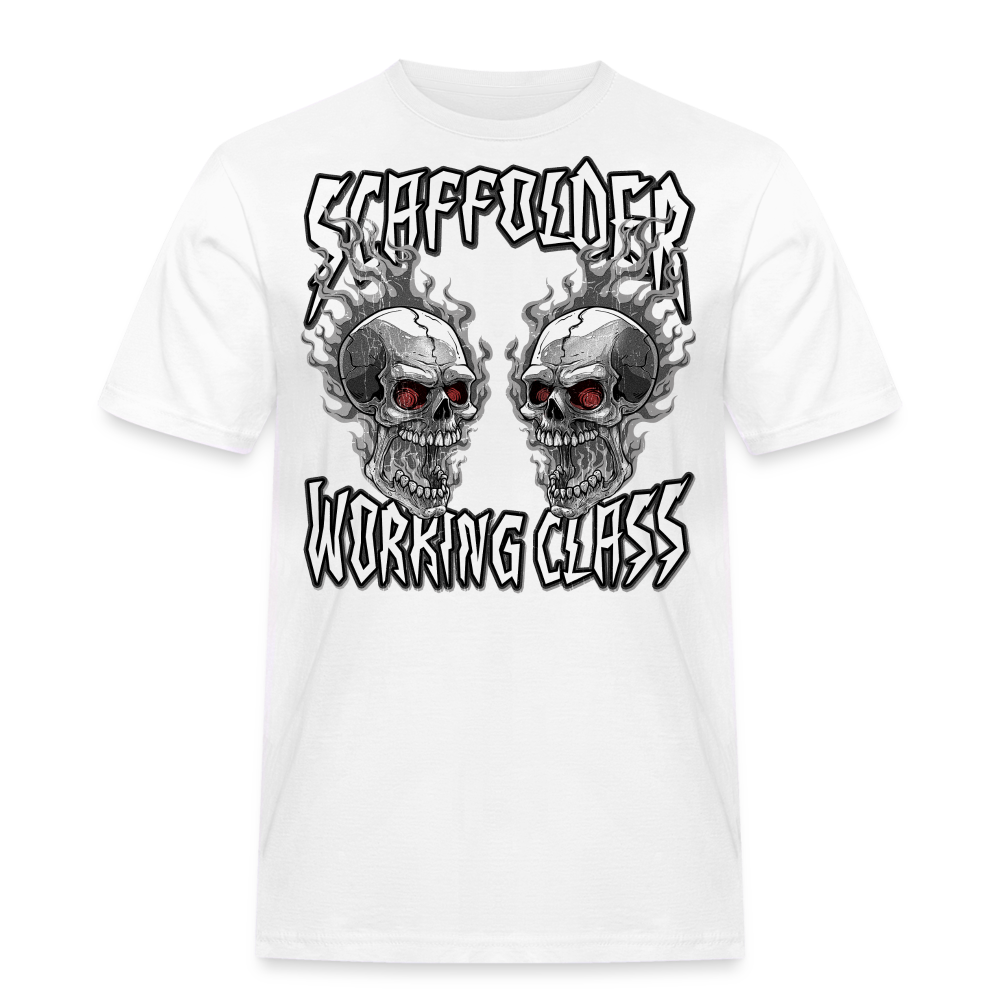 Scaffolder -  Workwear T-Shirt - Weiß