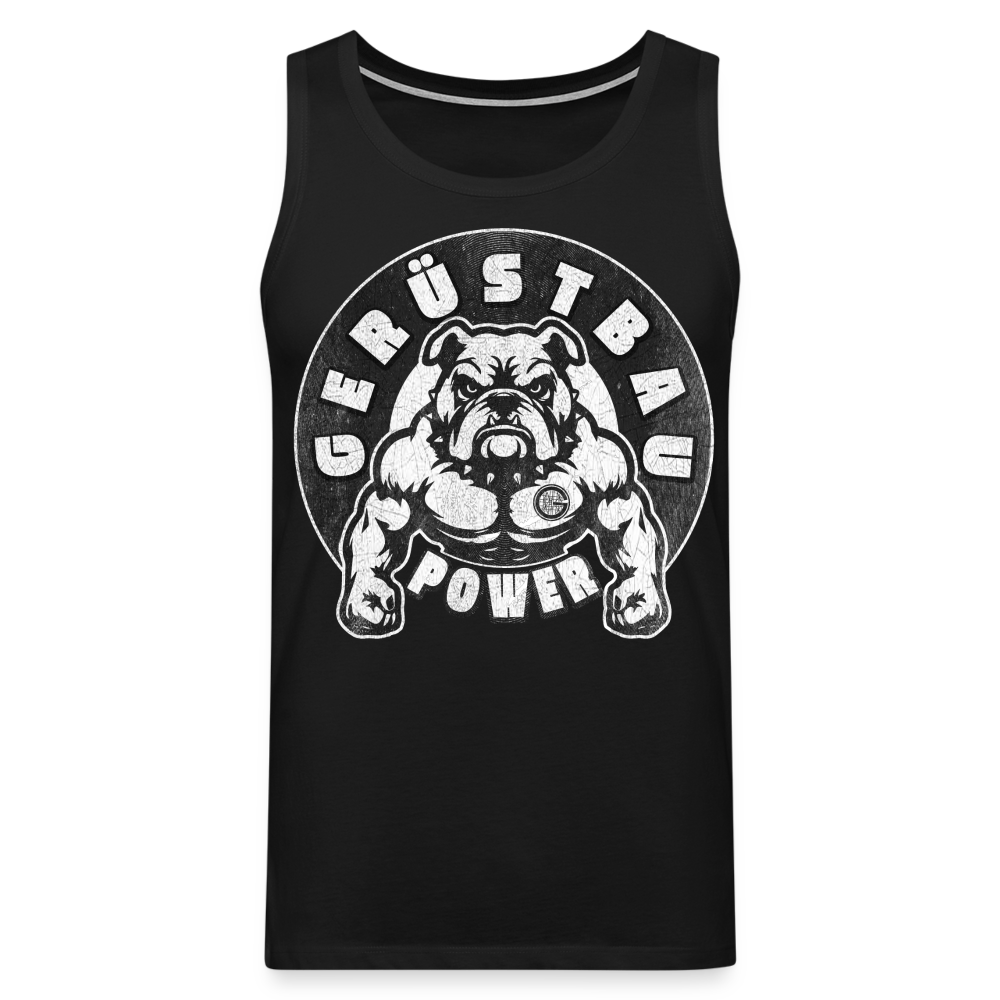 Gerüstbau Power - Tank Top - Schwarz