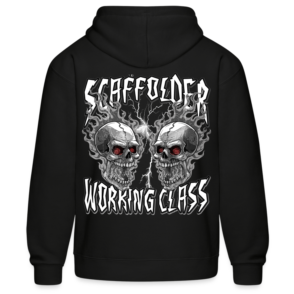 Gerüstbauer / Scaffolder - Workswear Hoodie - Schwarz