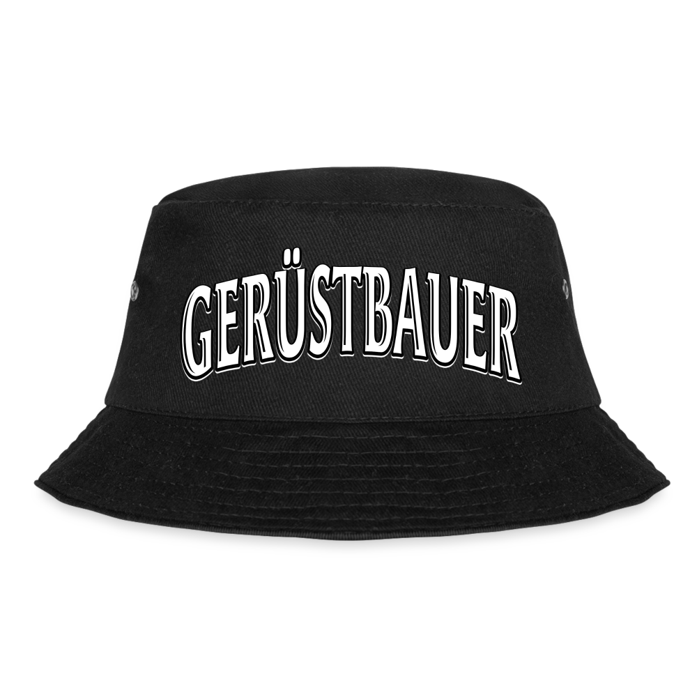 Gerüstbauer - Bucket Hat - Schwarz