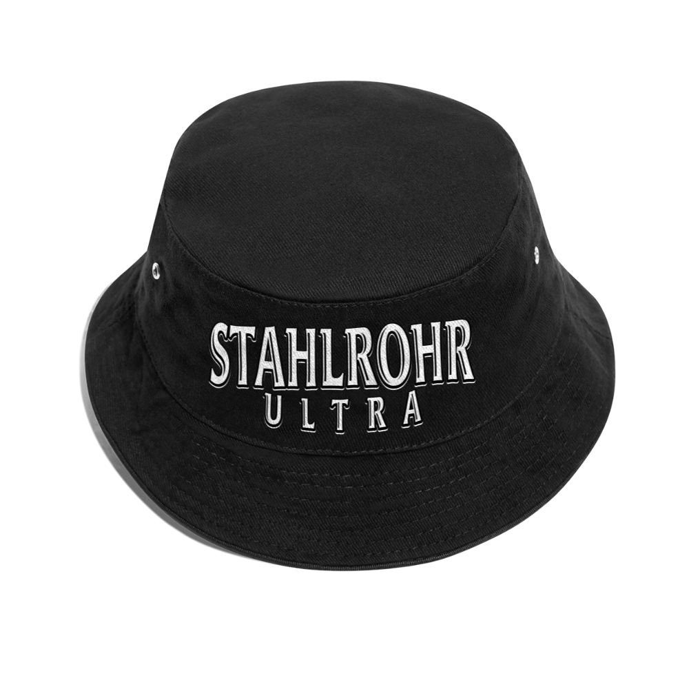 Stahlrohr Ultra - Bucket Hat - Schwarz