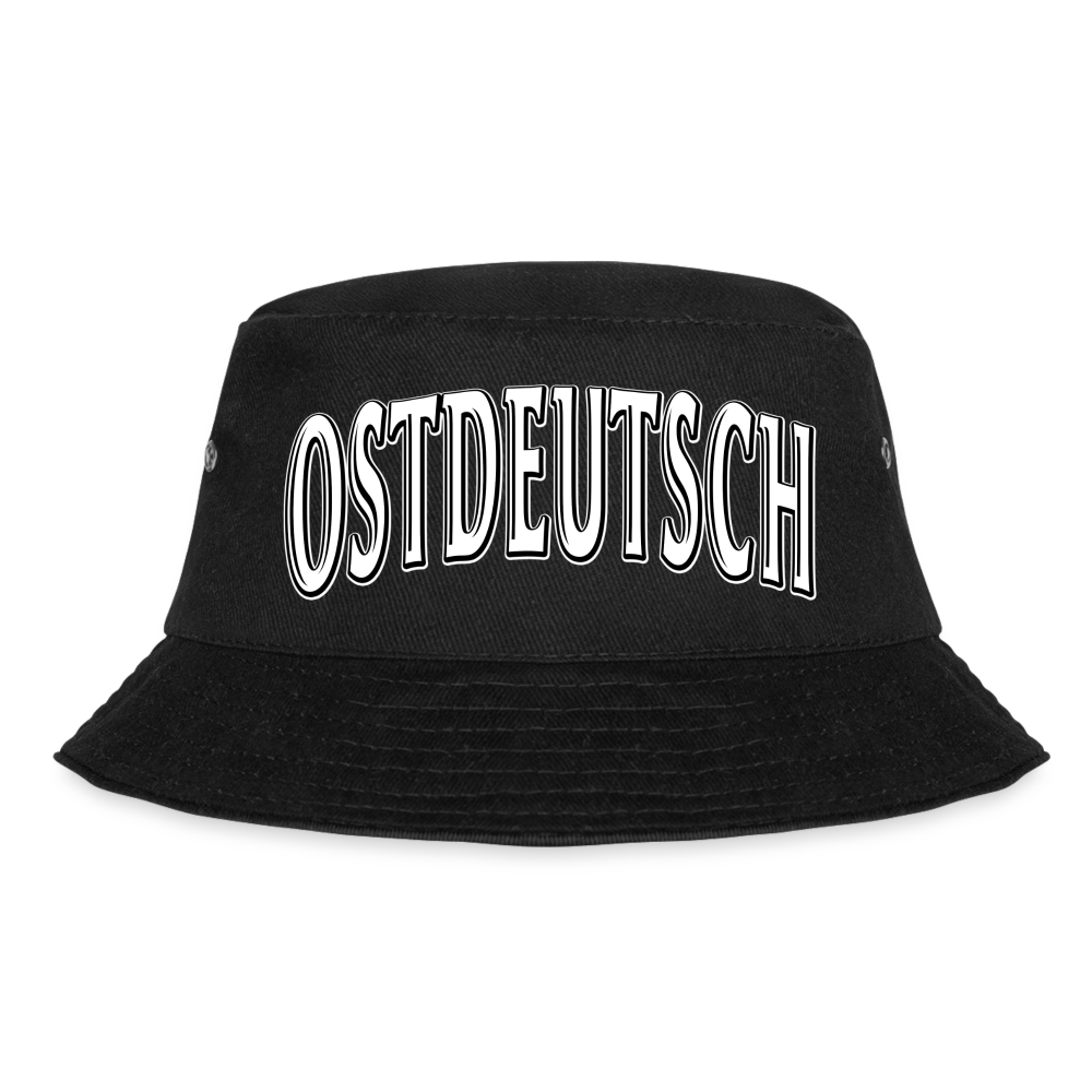 Ostdeutsch - Bucket Hat - Schwarz