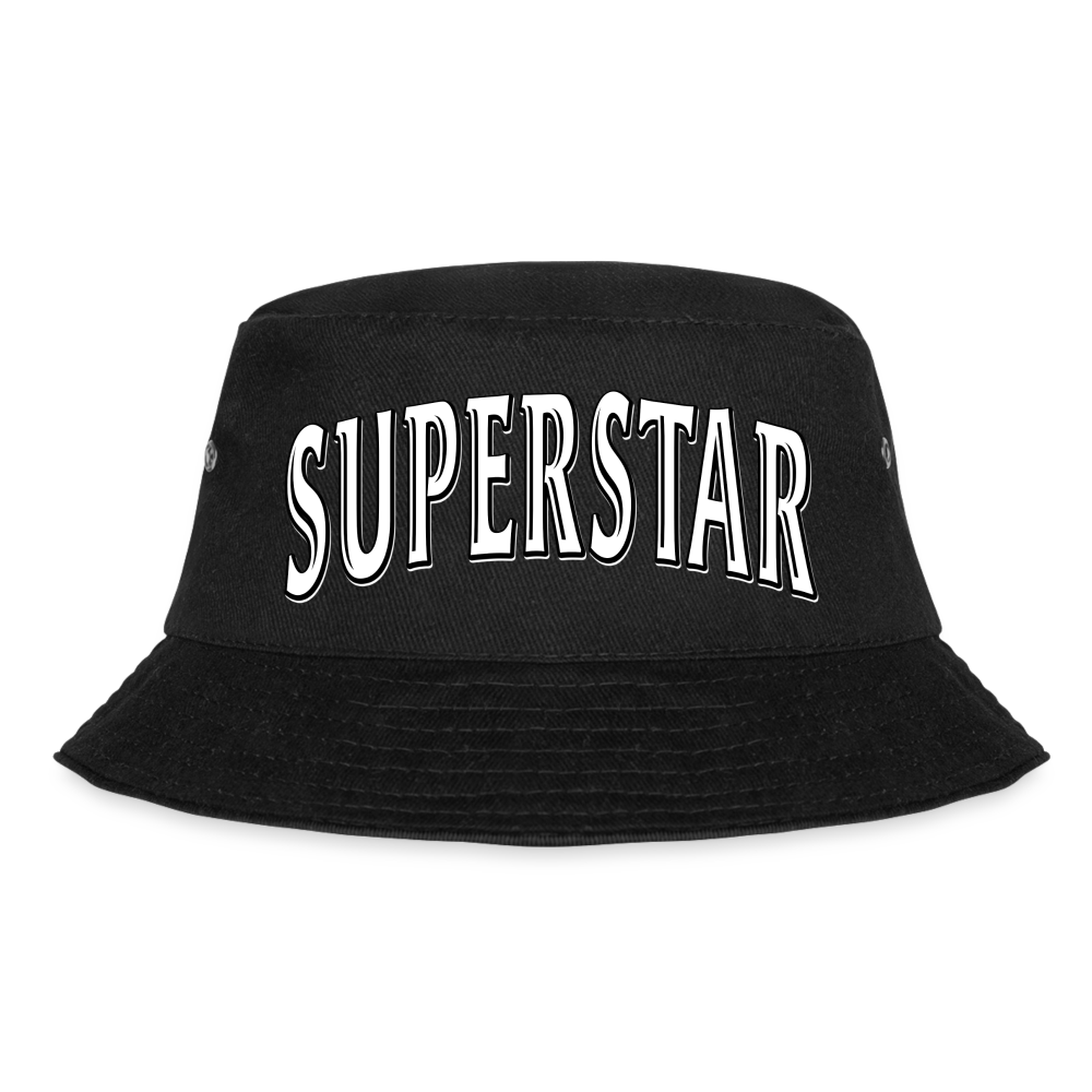 Superstar - Bucket Hat - Schwarz