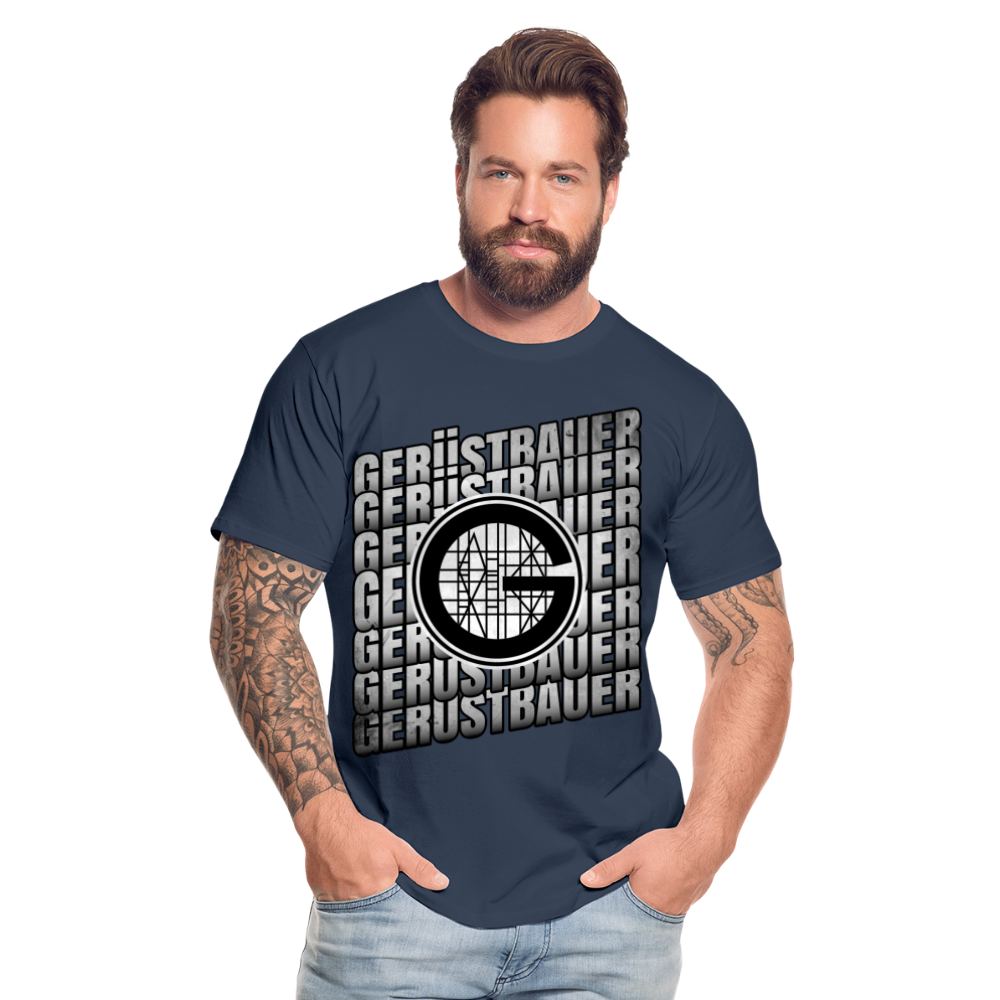 Gerüstbauer Premium T-Shirt - Navy