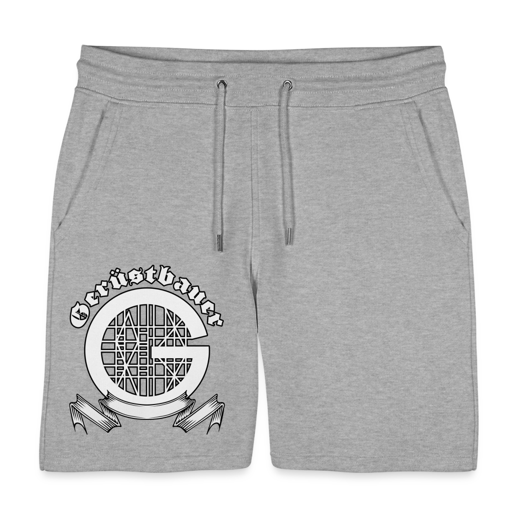 Gerüstbauer Shorts - Grau meliert