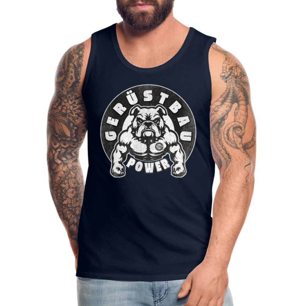 Gerüstbau Power - Tank Top - Navy