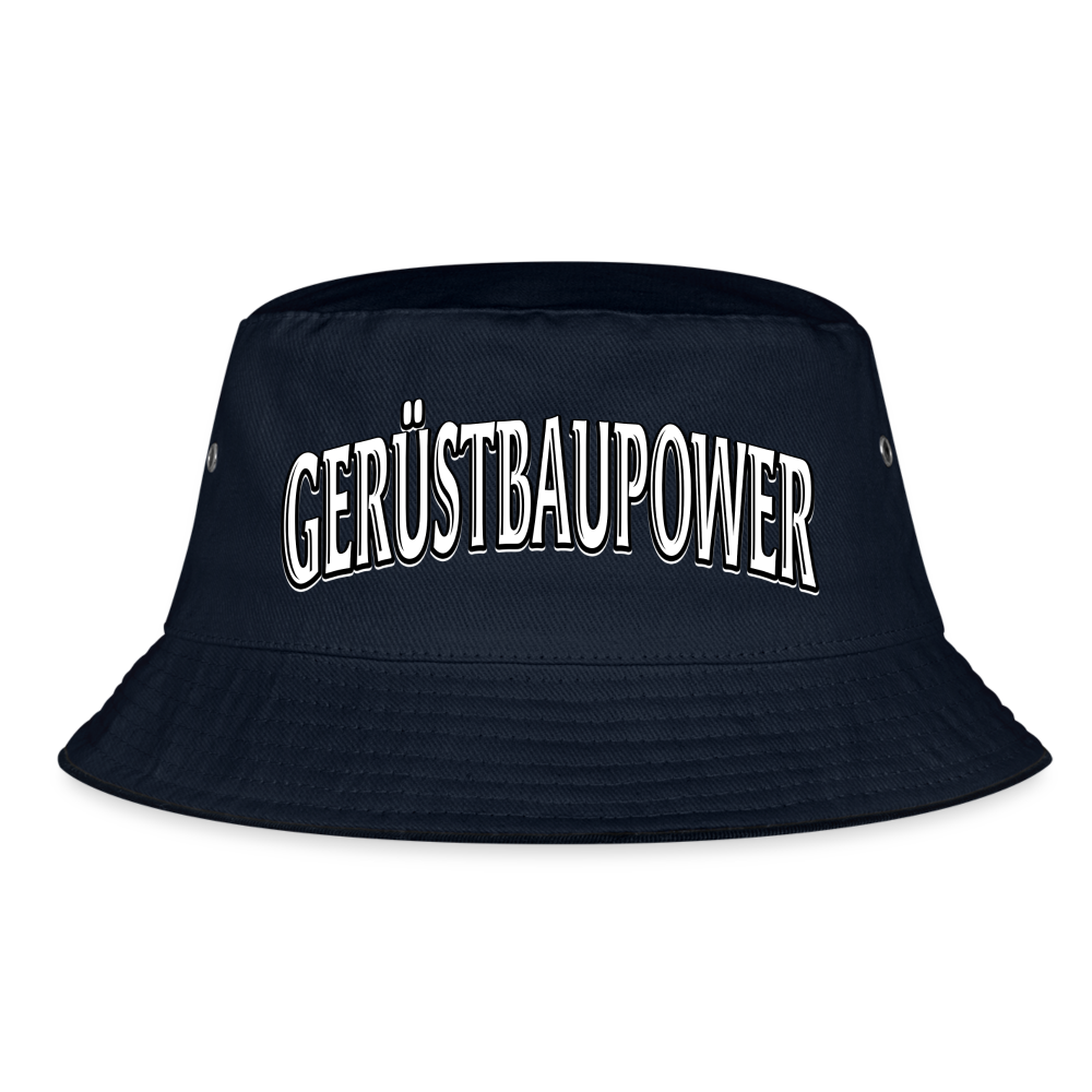 Gerüstbau Power - Bucket Hat - Navy